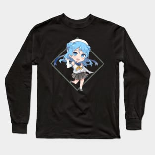 Chibi Character Of Kantai Collection Long Sleeve T-Shirt